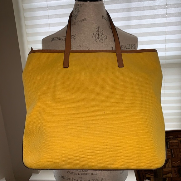 Lemon Yellow Authentic Michael Kors Tote - Picture 2 of 6